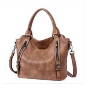Brown Leather Handbag